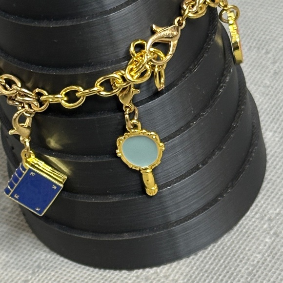 Beauty & the Beast Bundle Stunning Charm Bracelet & Zippered Pouch Gift Set NWOT - Picture 14 of 16